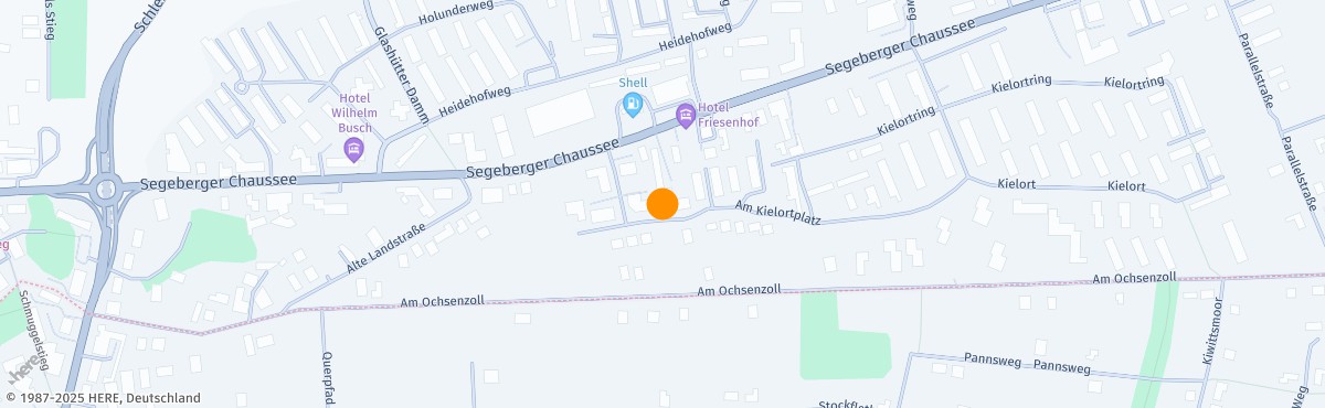 Lagekarte mit Umgebung Maike Grawitter, Heilpraktiker*in für Psychotherapie